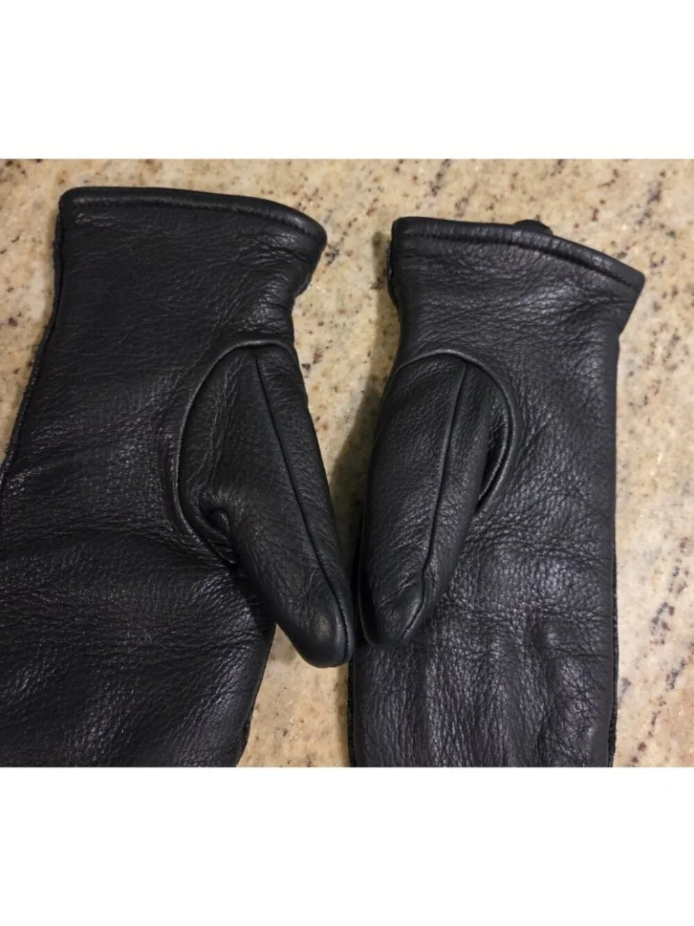 Pratt And Hart  Womens Size S Black Mittons Fleece Lined